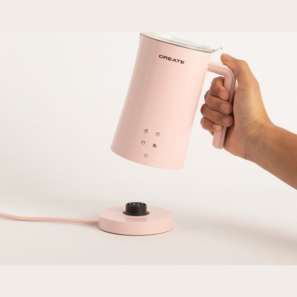 Create - Milk Frother Studio / 580ml / Pink