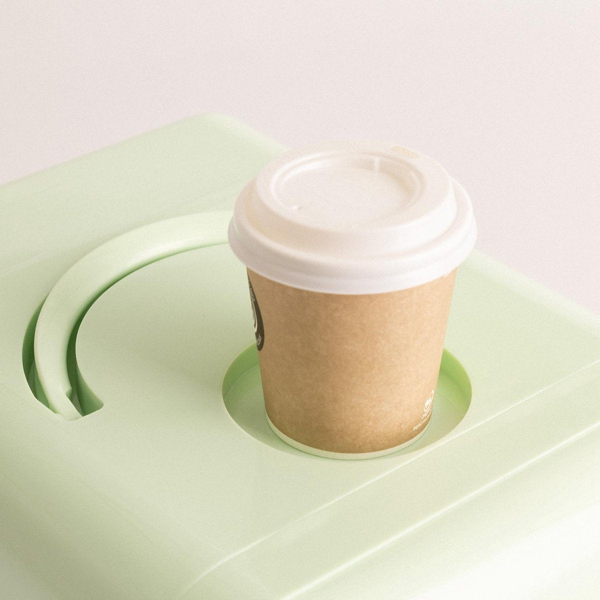 Create - Fridge Mini Box - Mini Fridge For Cosmetics 4L / Cold And Warm / Pastel Green