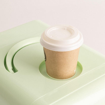 Create - Fridge Mini Box - Mini Fridge For Cosmetics 4L / Cold And Warm / Pastel Green