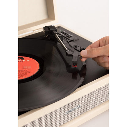 Create - Portable Turntable With Bluetooth / White
