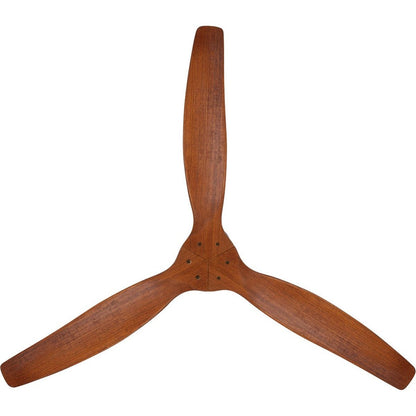 Create - Windwood 75w Silent Ceiling Fan Ø132 Cm / White And Dark Wood