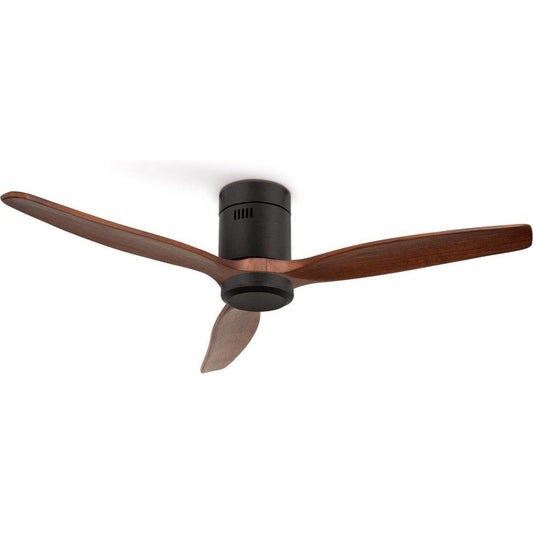 Create - Windcalm Dc Stylance Black - Ceiling Fan Ø132cm - 6 Speeds With Remote Control ( With Light)