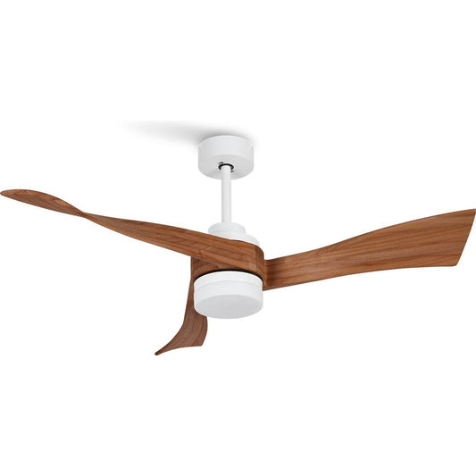 Create - Windlight Curve Dc / Ceiling Fan 40w Silent Ø132 Cm / Dark Wood ( With Light )