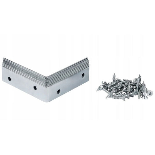 Parkside - Mounting Angle Connector 60x60mm  8pcs