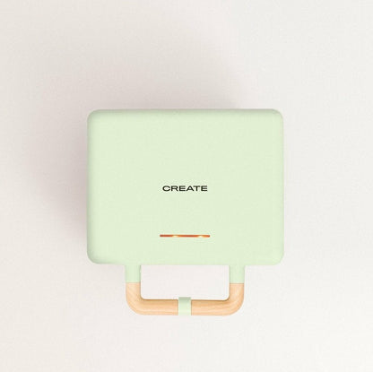 Create - Stone 3 In 1 Studio / Sandwich / Waffle Grill / Green
