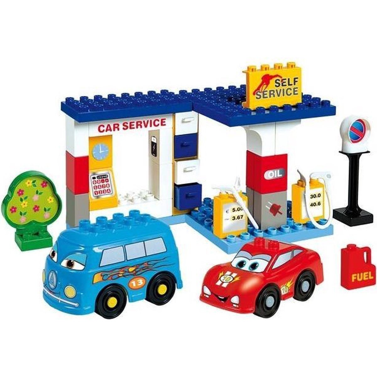 Unico Plus - Gas Station 43 Pcs