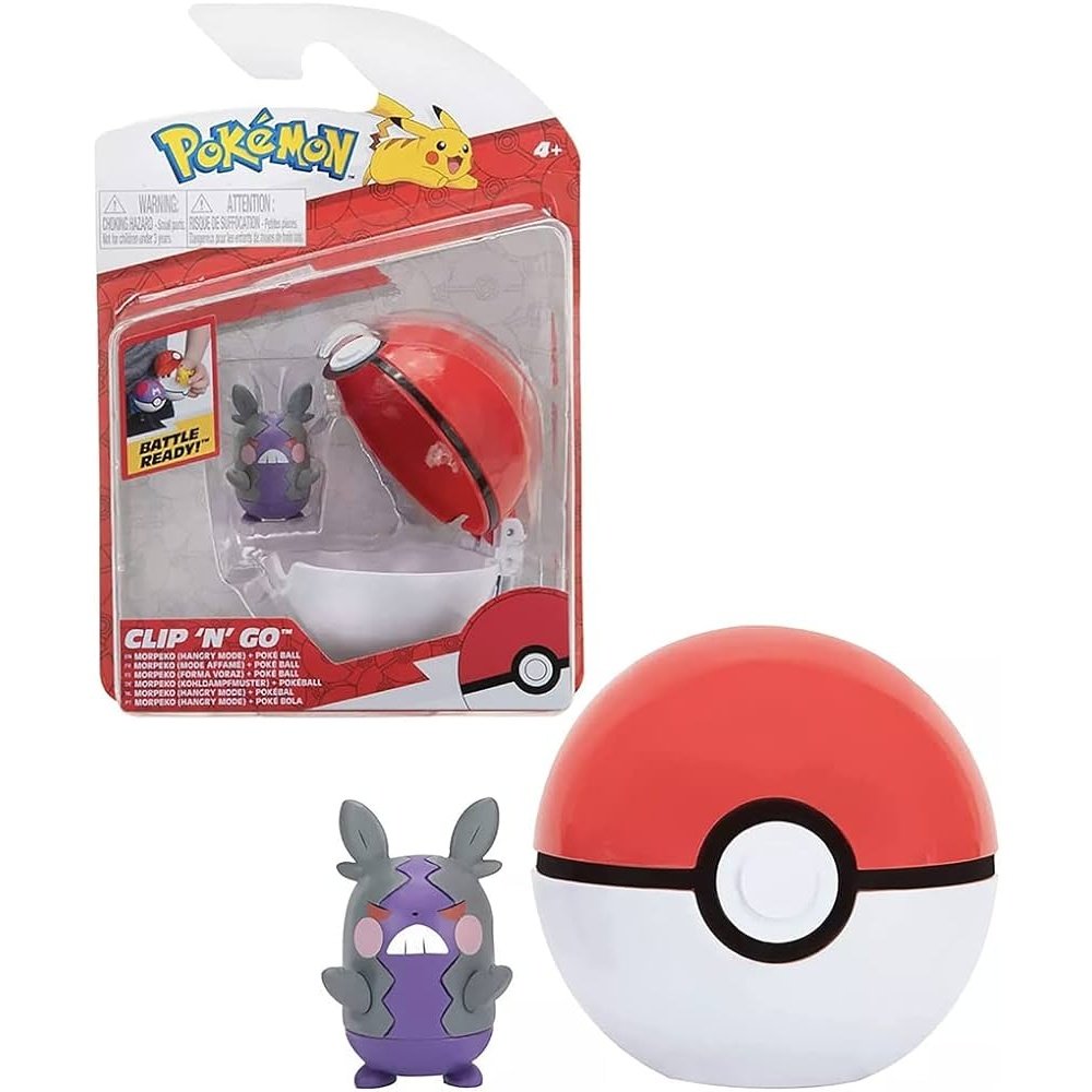 PokÃ©mon - Morpeko Figure + Poke Ball