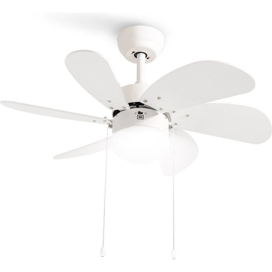 Create - Windlight Easy - 53w Quiet Ceiling Fan 82 Cm - 6 Speeds - Summer/winter Function