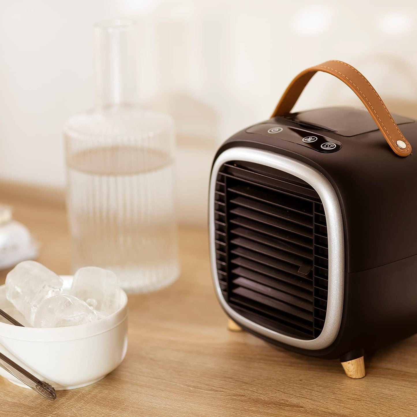 Create - Air Cooler Box Studio Portable Mini Air Conditioner/ Black