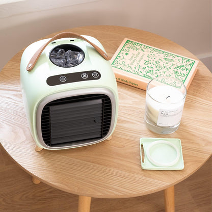 Create - Air Cooler Box Studio Portable Mini Air Conditioner/ Pastel Green