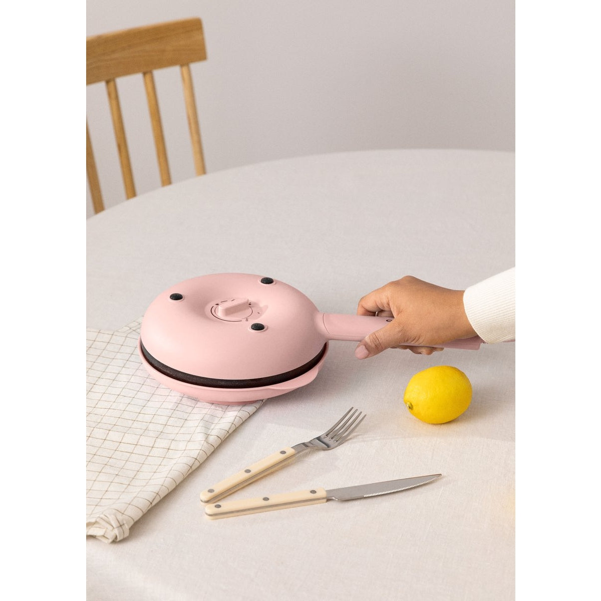 Create - Crêpe Maker /600W/ Pastel Pink