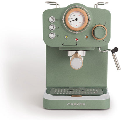Create - Thera Matt Retro Express Coffee Maker / Green / 1100W