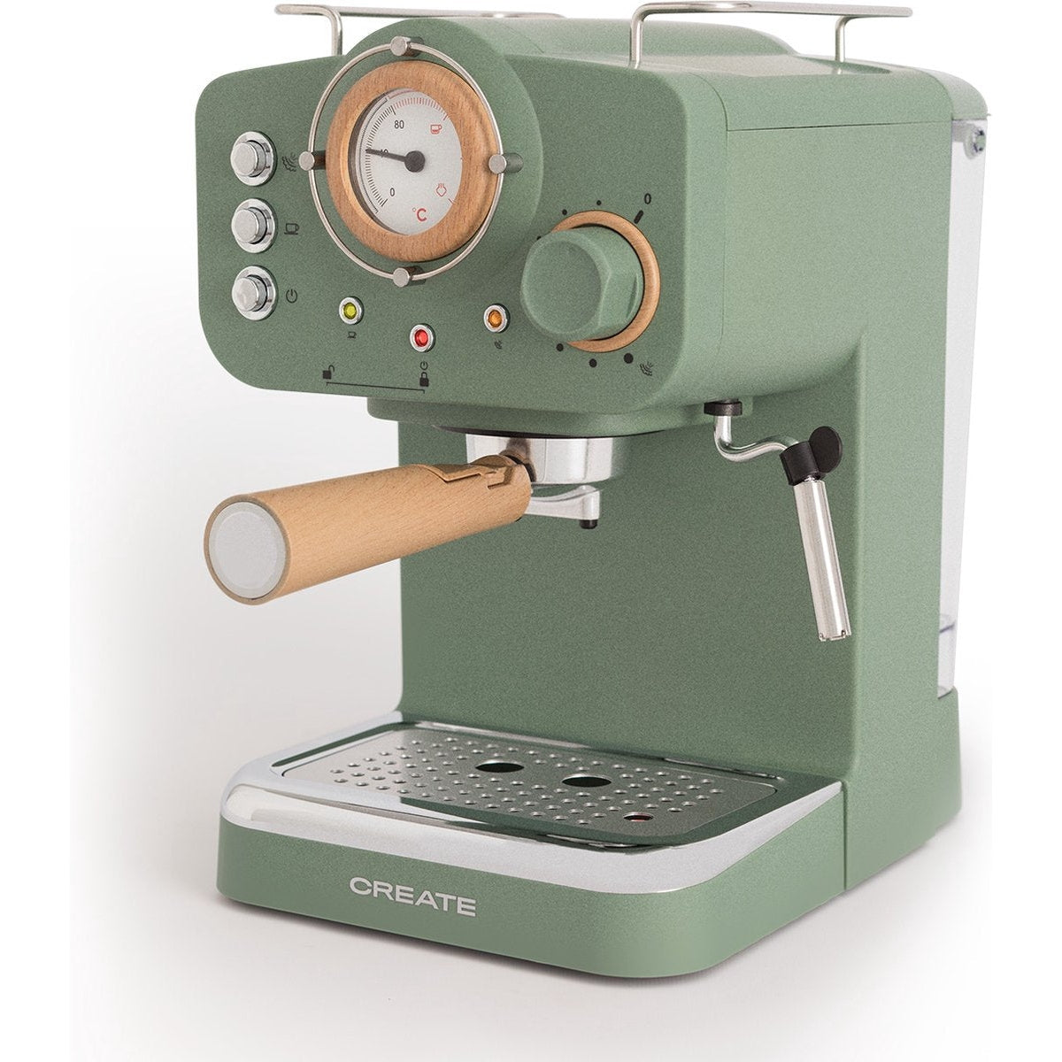 Create - Thera Matt Retro Express Coffee Maker / Green / 1100W