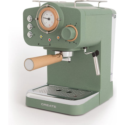 Create - Thera Matt Retro Express Coffee Maker / Green / 1100W