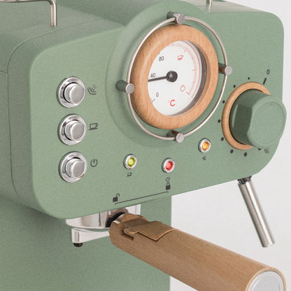 Create - Thera Matt Retro Express Coffee Maker / Green / 1100W