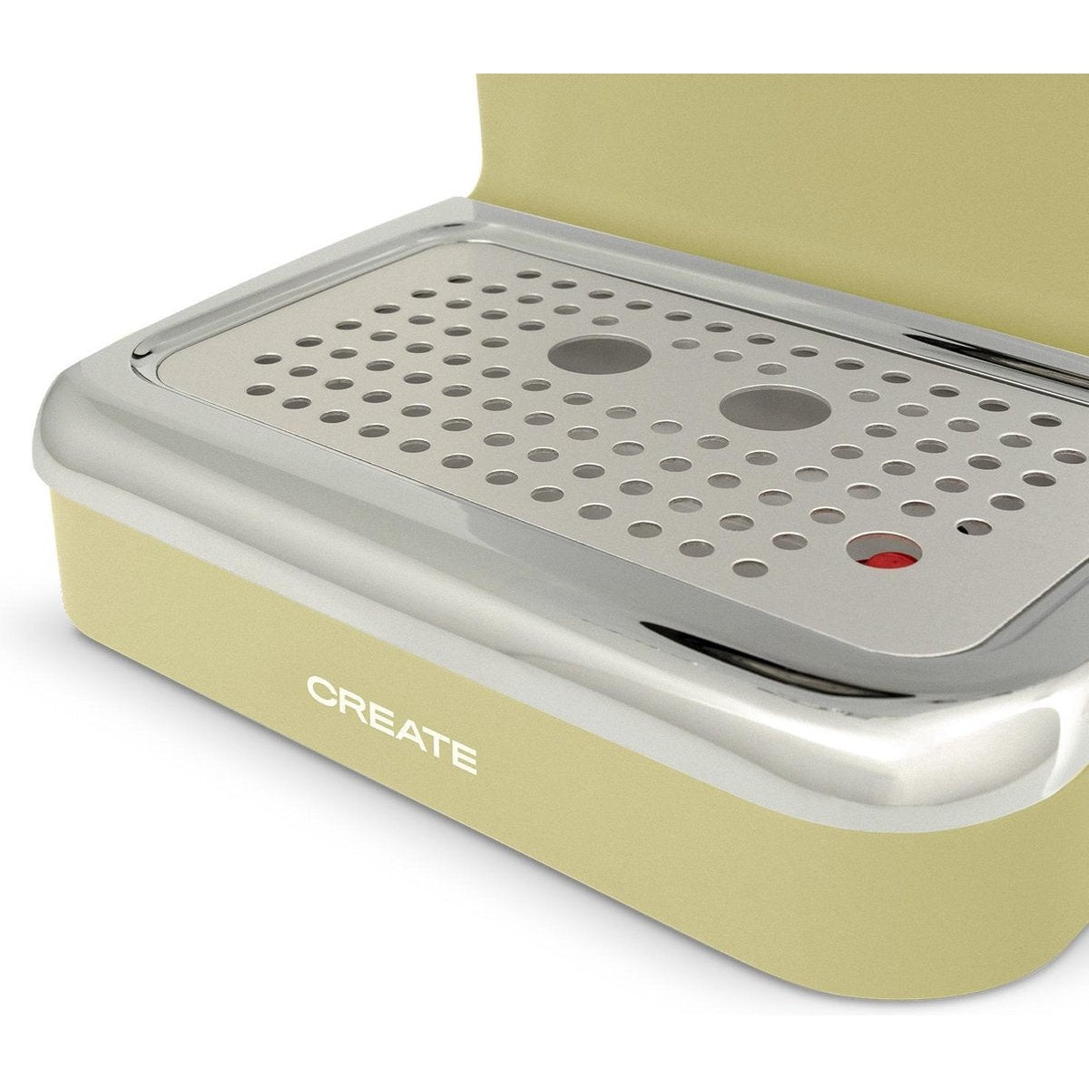 Create - Thera Matt Retro Express Coffee Machine / Matt Green / 1100W