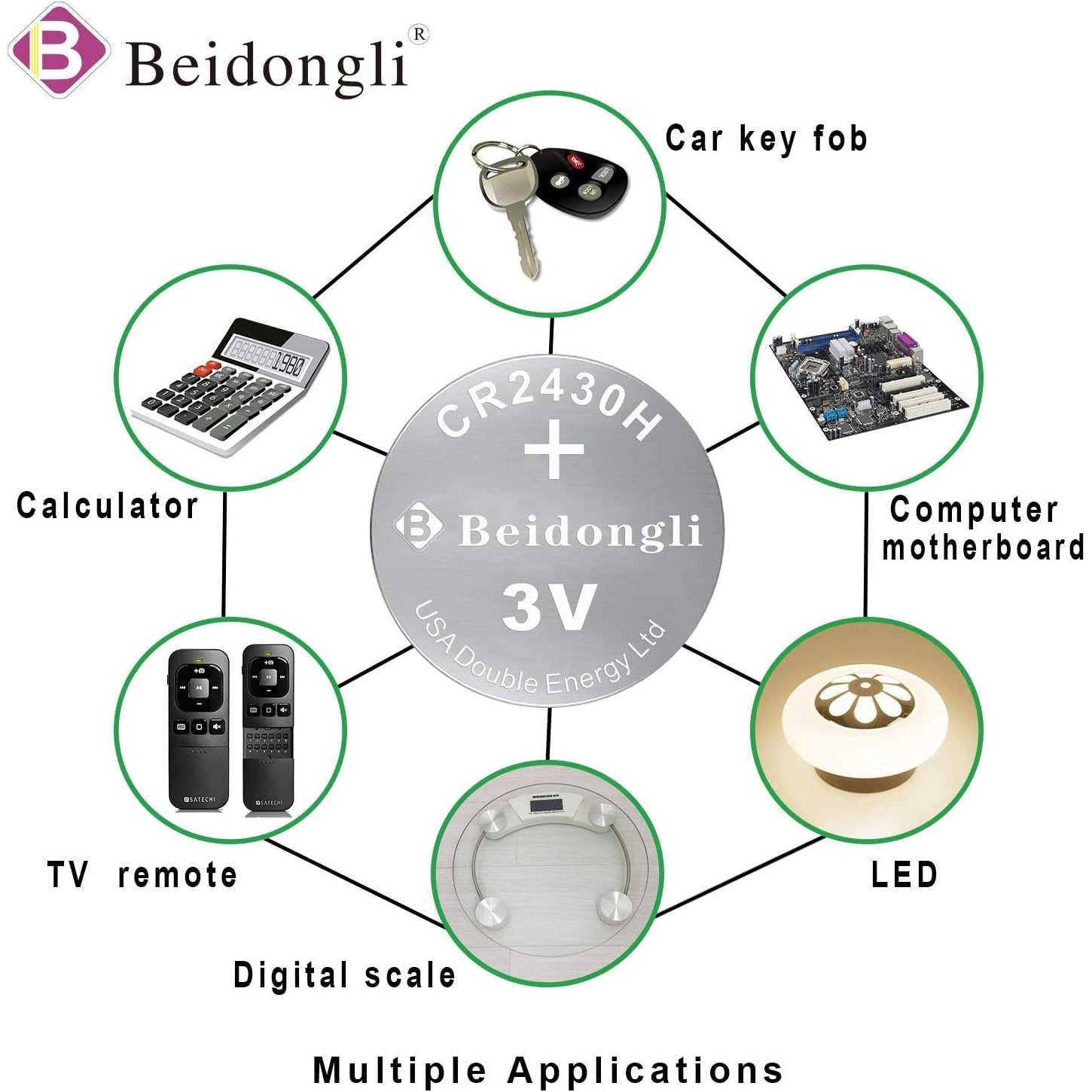 Beidongli - Lithium 3V Battery