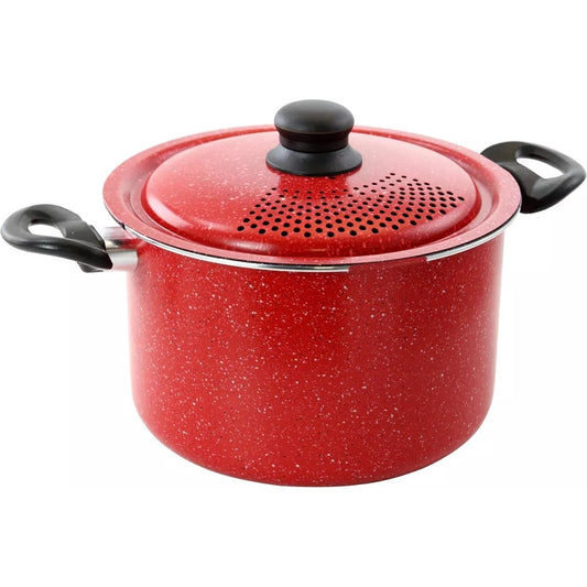 Royalty Line - Pasta Pan Induction /5.7 Liters / Ø 24 cm / Red