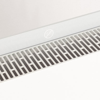 Create - WARM CRYSTAL 1500W – Black Electric Glass Convector with WiFi, LED Touch Screen, and 2 Power Levels