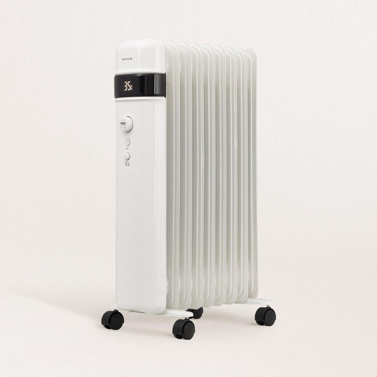 Create - Warm Connect – 2500W Oil Radiator with WiFi, white