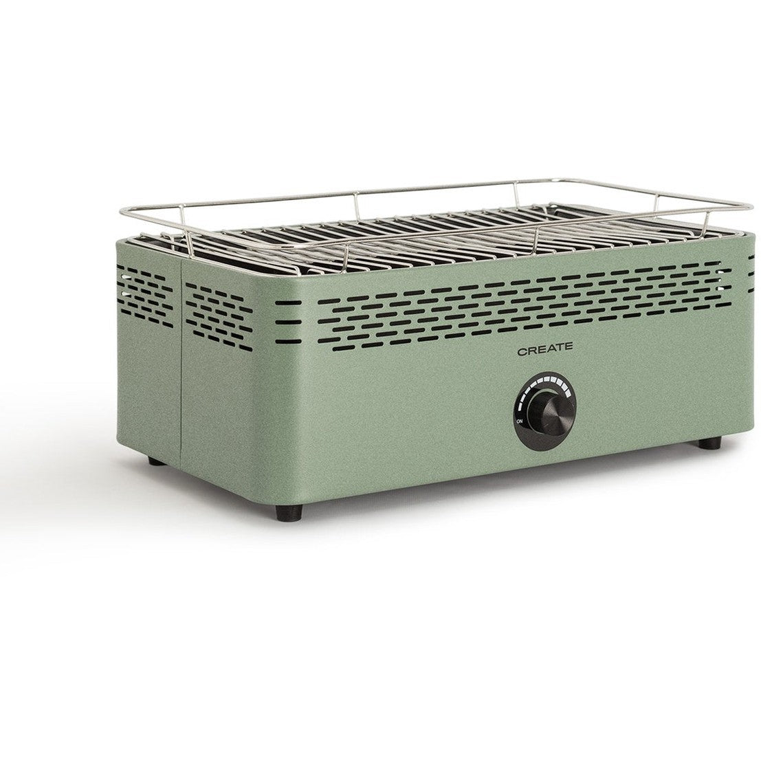 Create - COMPACT BBQ – Low Smoke Portable Charcoal Barbecue
