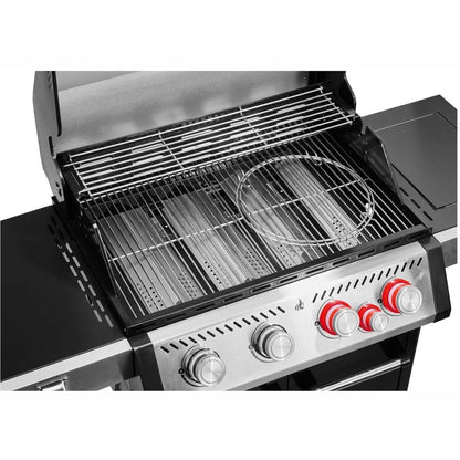 Grillmeister - Memphis Gas BBQ – 5 Burners (4 + 1 Side Burner), Stainless Steel, Outdoor Kitchen