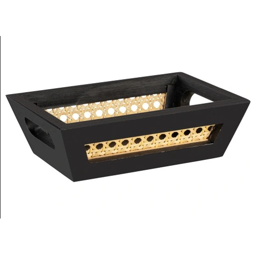 WENKO - Storage Basket Set (S, Black, 2 Pieces)