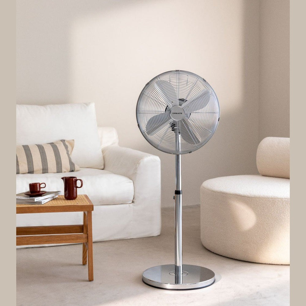 CREATE - AIR STAND EASY – Oscillating Pedestal Fan 50W
