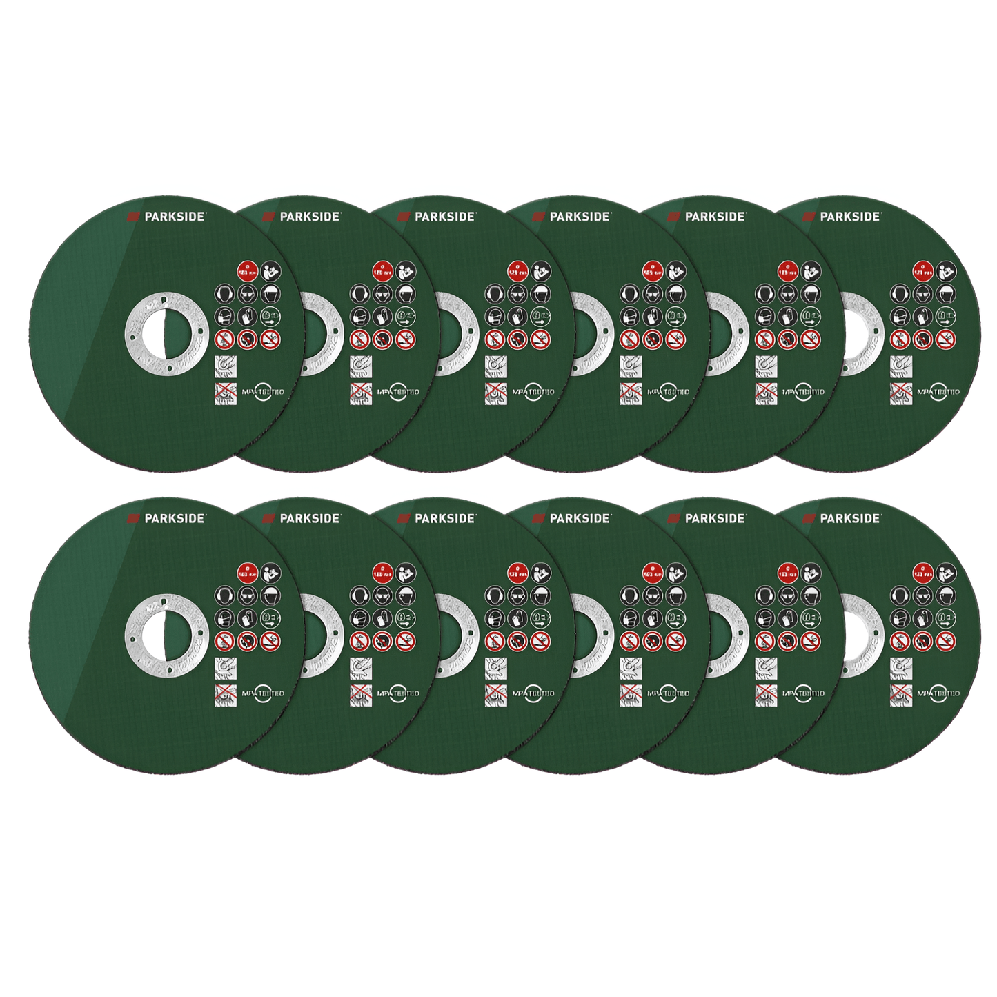 Parkside - Cutting Discs Set (12 peices) 