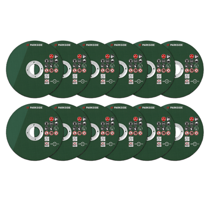 Parkside - Cutting Discs Set (12 peices) 