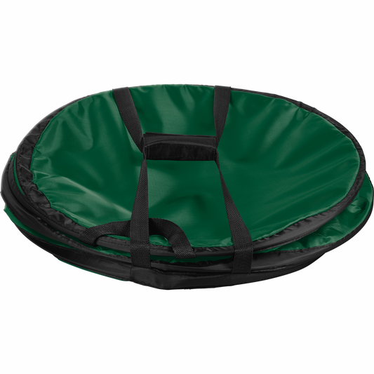 PARKSIDE® 100L collapsible pop-up garden waste bag with green color and black trim