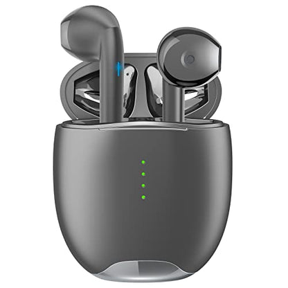 Renfred Bluetooth headphones with sleek design and charging case