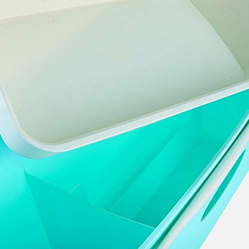 Obahdirry Green Bed Hanging Storage Box for Diapers and Baby Essentials