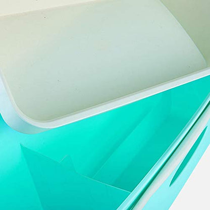 Obahdirry Green Bed Hanging Storage Box for Diapers and Baby Essentials