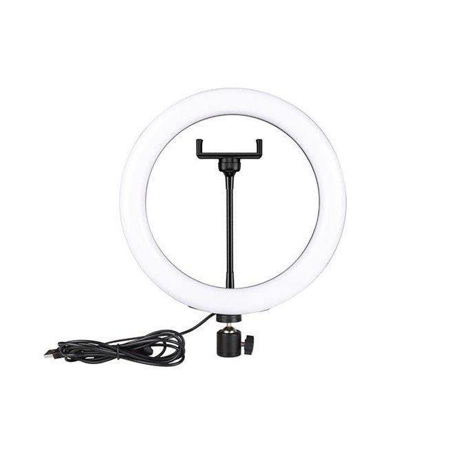 Generic Rgb Led Ring Light With Metal Tripod Stand For Live Streaming