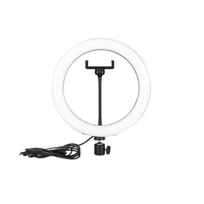 Generic Rgb Led Ring Light With Metal Tripod Stand For Live Streaming