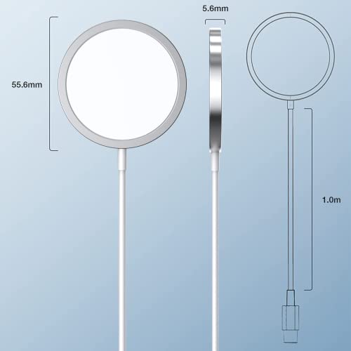 Urbbalume Magsafe Usb C Charger - 15w Fast Charging for Iphone 17 & More