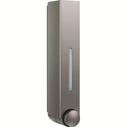 Soap Dispenser - 420 ml – Manual Wall-Mounted Bathroom & Kitchen Dispenser (Grey)