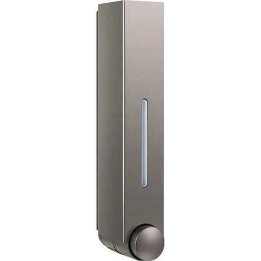 Soap Dispenser - 420 ml – Manual Wall-Mounted Bathroom & Kitchen Dispenser (Grey)