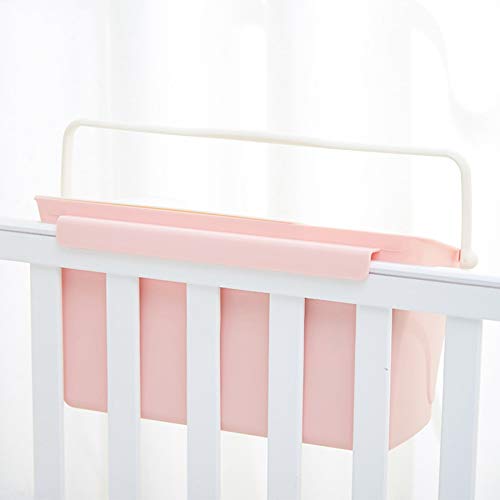 Obahdirry Green Bed Hanging Storage Box for Diapers and Baby Essentials
