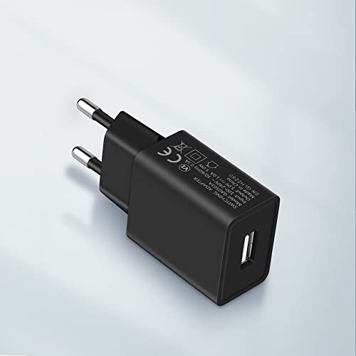 Mataumahi 5v1a Usb Socket - Black, Pack of 2 - Safe Charging