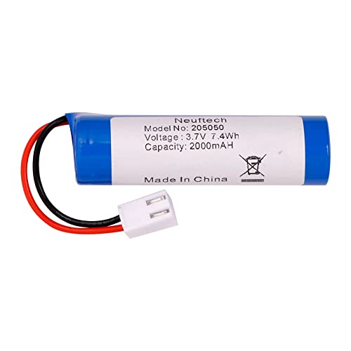 Neuftech 2000mAh replacement battery for Leifheit Dry & Clean vacuum cleaners