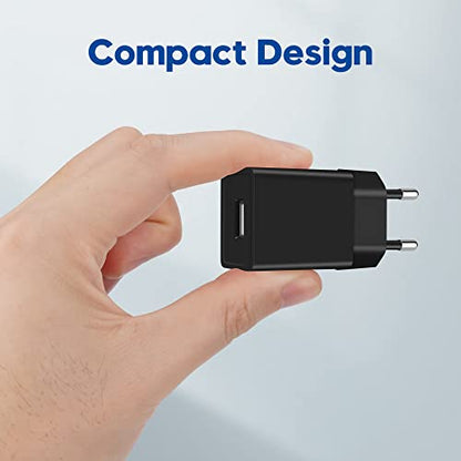 Mataumahi 5v1a Usb Socket - Black, Pack of 2 - Safe Charging