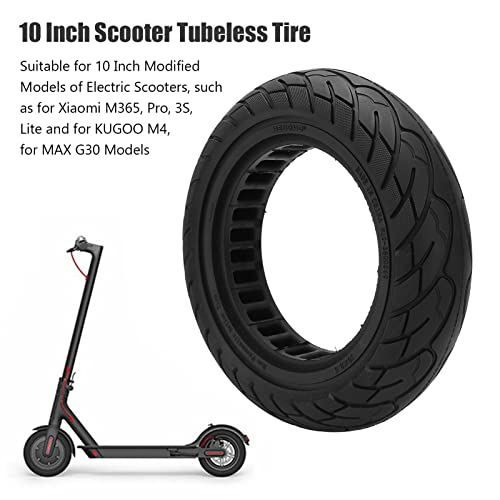 Tbest 10X2.5 Inch Electric Scooter Tire For M365, Non-Slip & Durable
