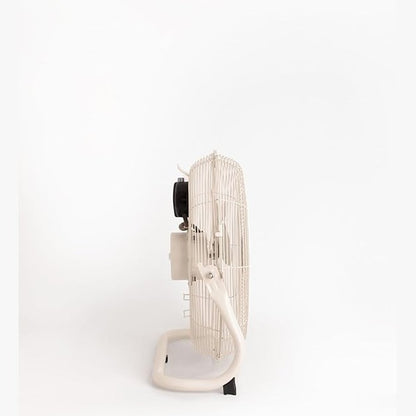 CREATE - AIR FLOOR RETRO – Sand Industrial Floor Fan (16")