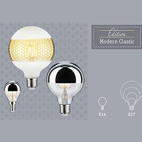 Paulmann Led Drop-shaped Filament Lamp - Dimmable Warm White Light