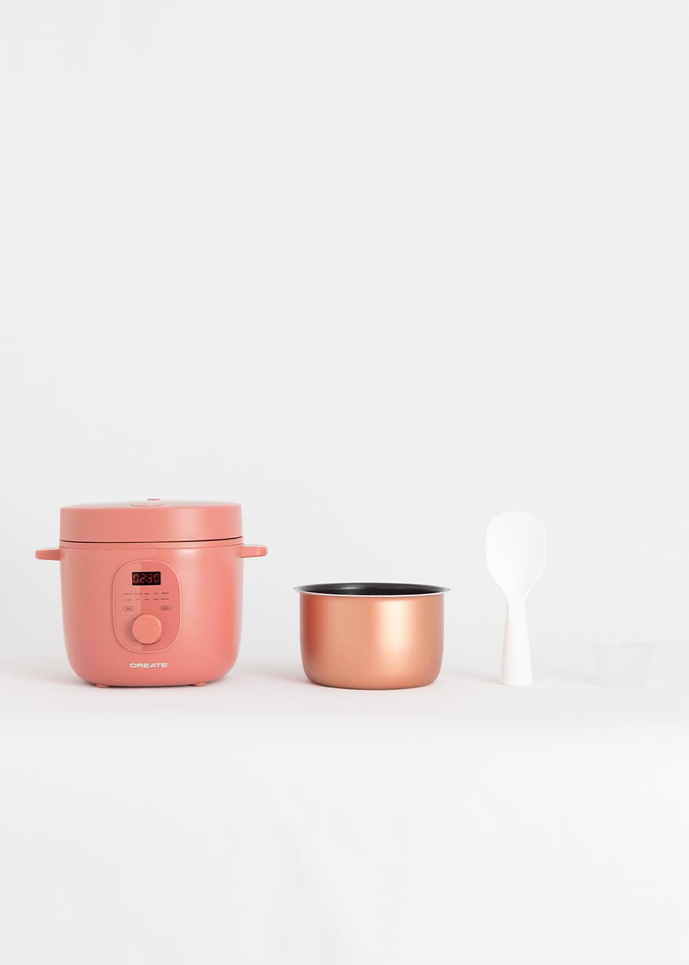 CREATE Programmable Rice Cooker with 2L Capacity