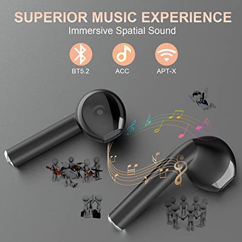 Renfred Bluetooth Headphones - Crystal Clear Sound & Long Playtime