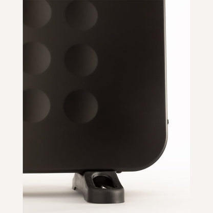 Create - HEATBOX – Electric Convector Heater Black with Fan and Hot Air Function, 2000W