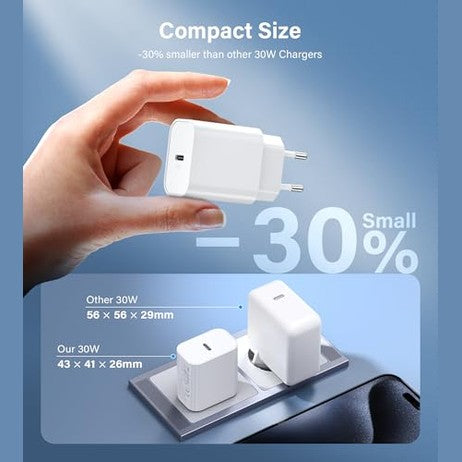 Bhhb Pd 3.0 I-phone 30w Usb C Charger - Fast Charging for Iphone & Ipad